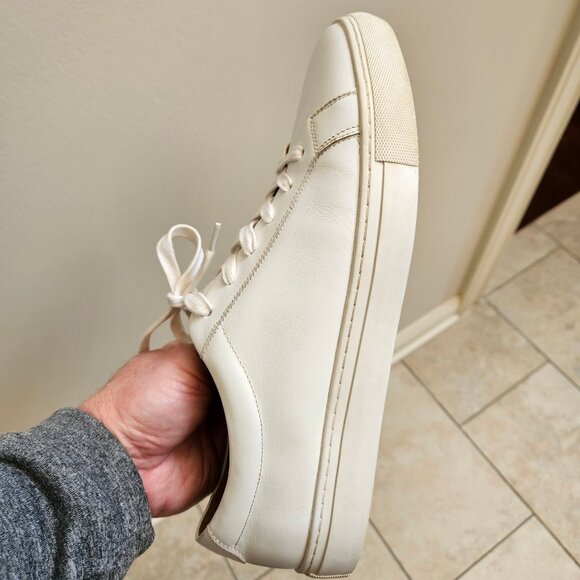 New Republic Men's Leather Sneakers, Classic White, Sz 12 - Picture 13 of 16